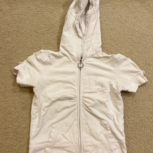 Victoria Secret size Small short sleeve hoodie - Sexy Little Bride - Picture 2 of 5